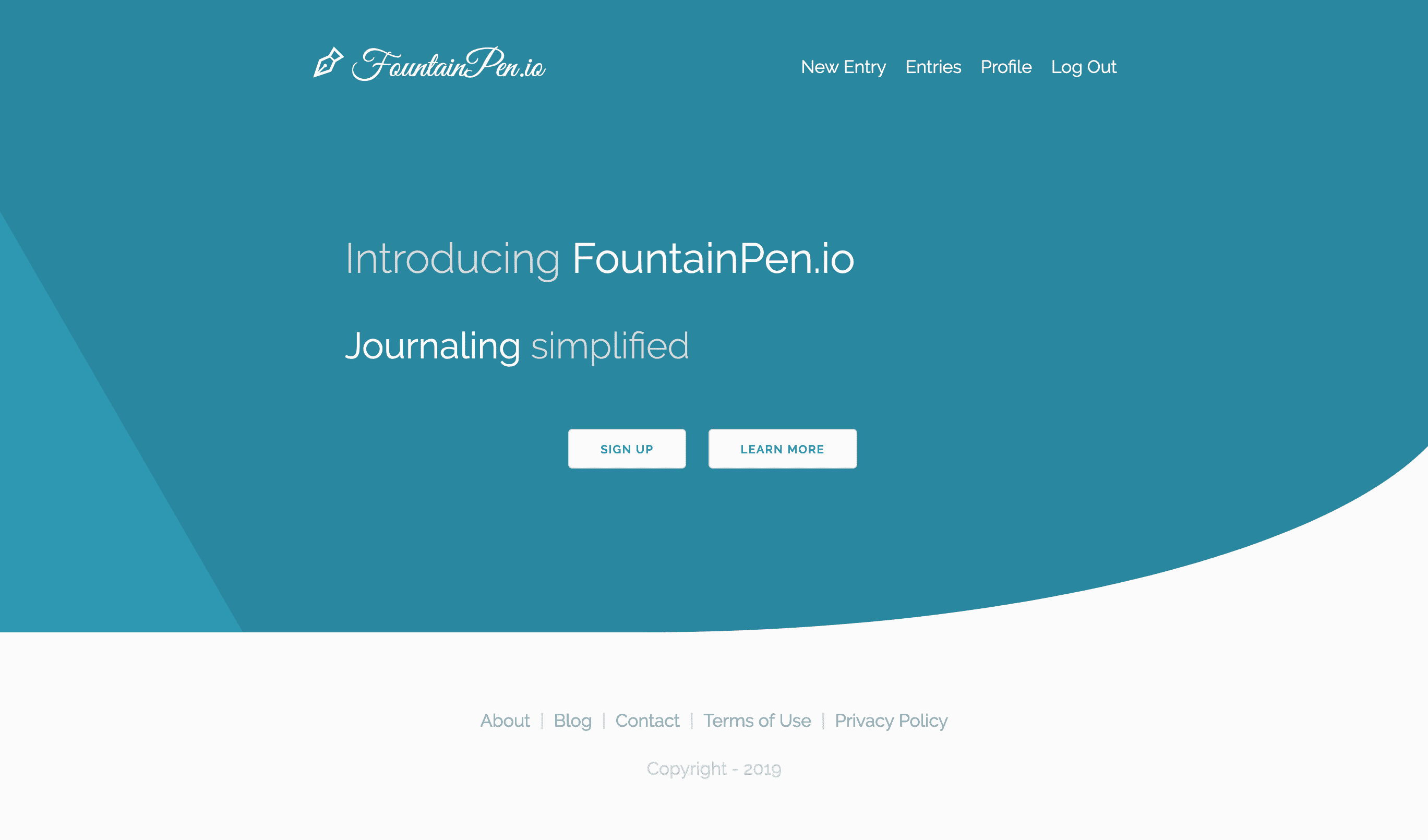 FountainPen.io screenshot