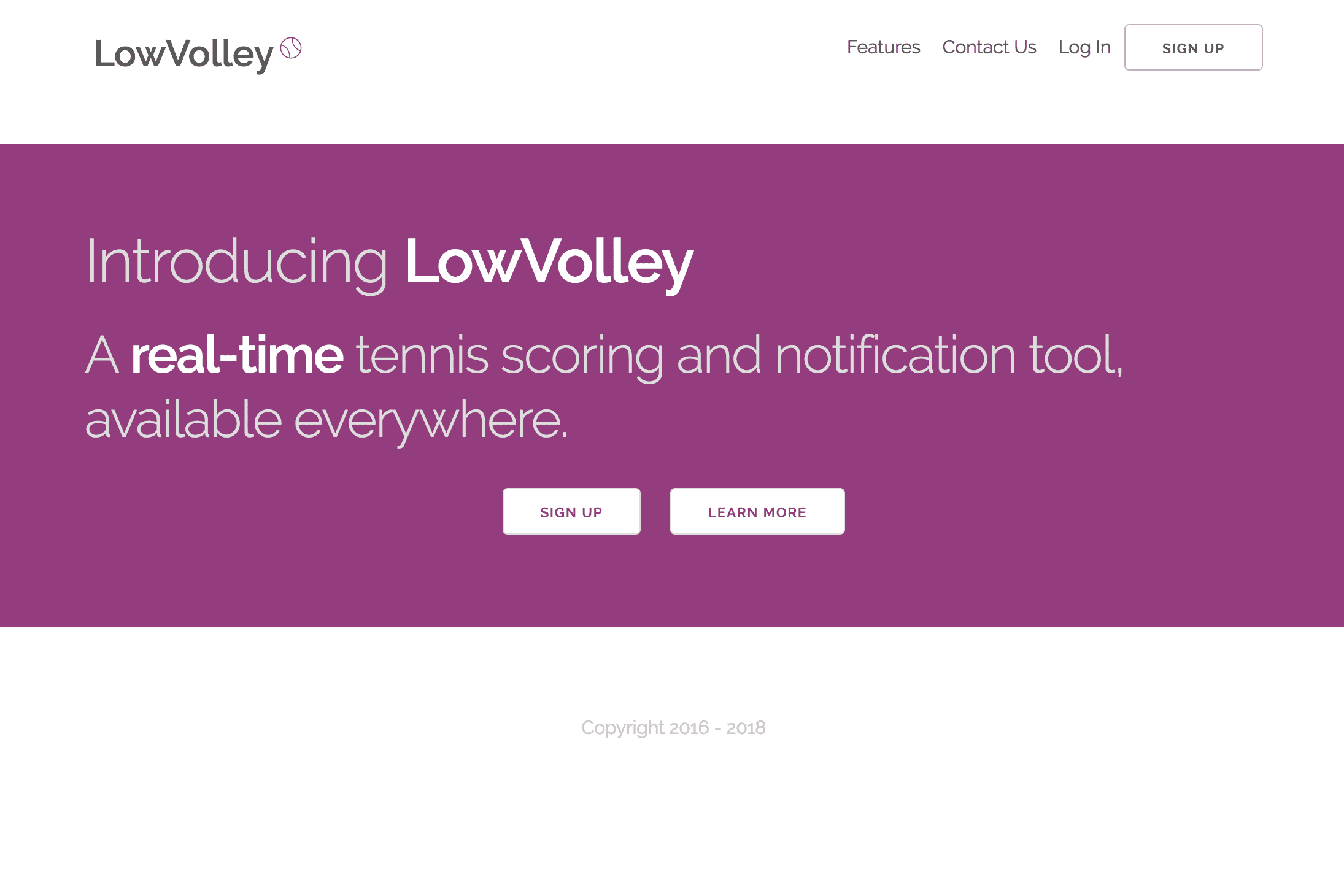 LowVolley.com screenshot